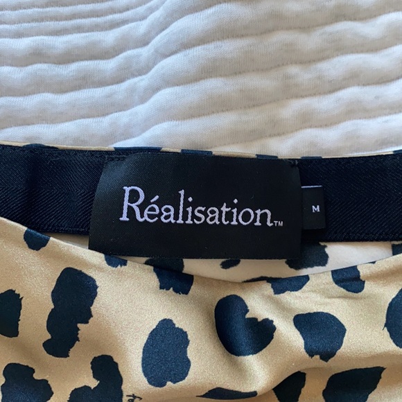 Réalisation Par leopard midi skirt - Picture 3 of 4